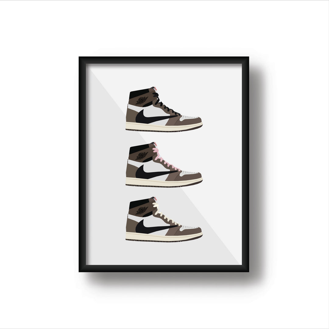 Jordan 1s Travis Scott V1 The Art Haus