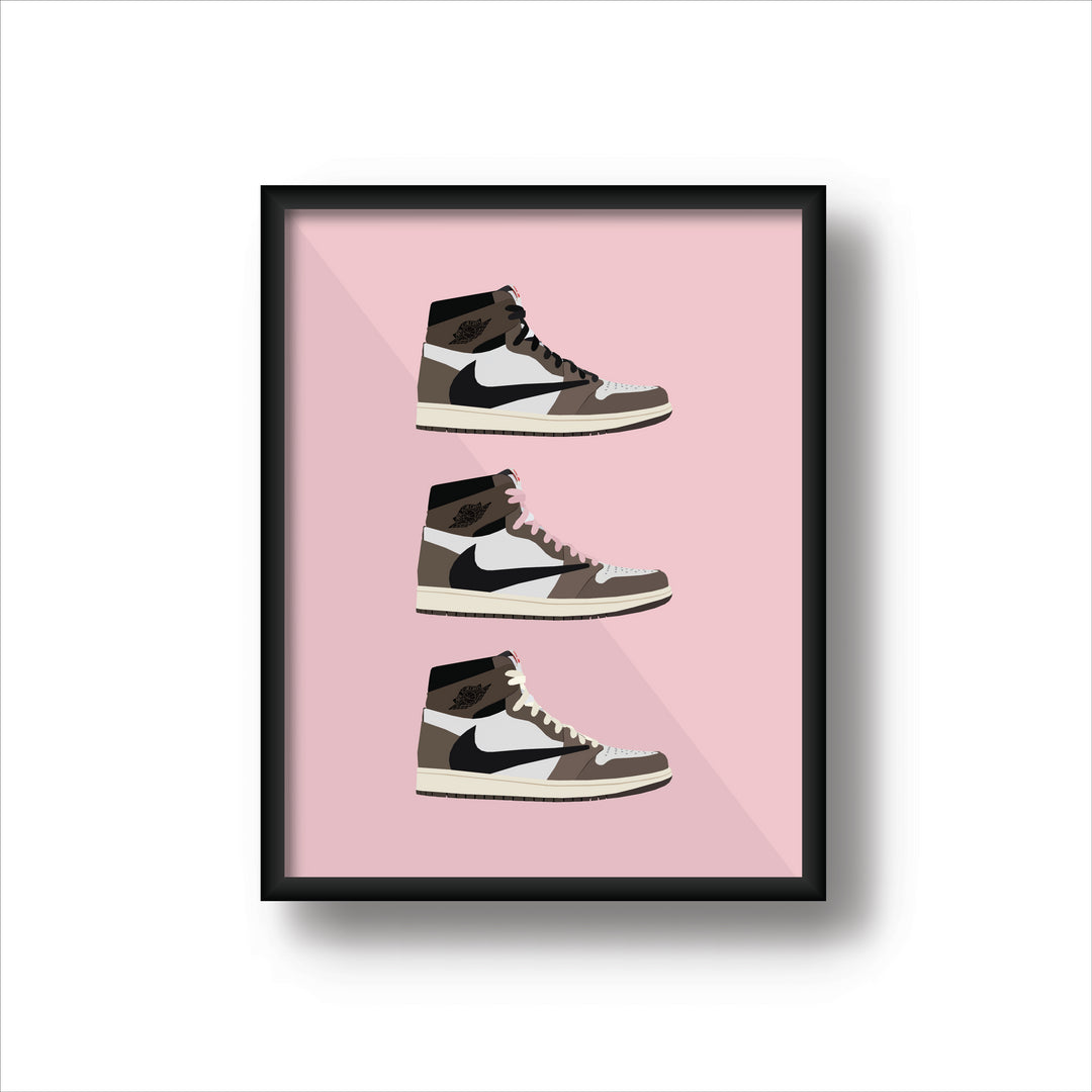 Jordan 1s Travis Scott V1 The Art Haus